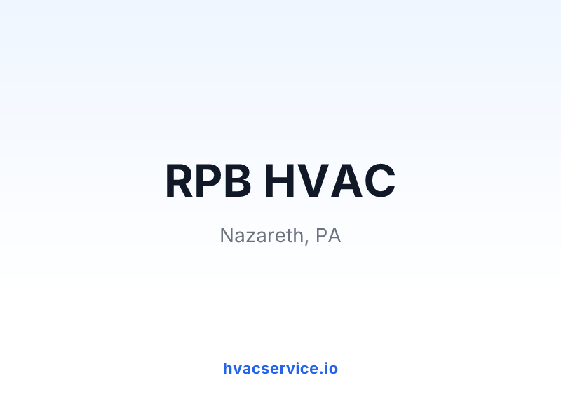 RPB HVAC