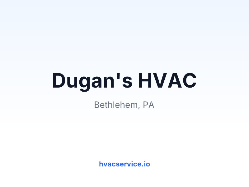Dugan's HVAC