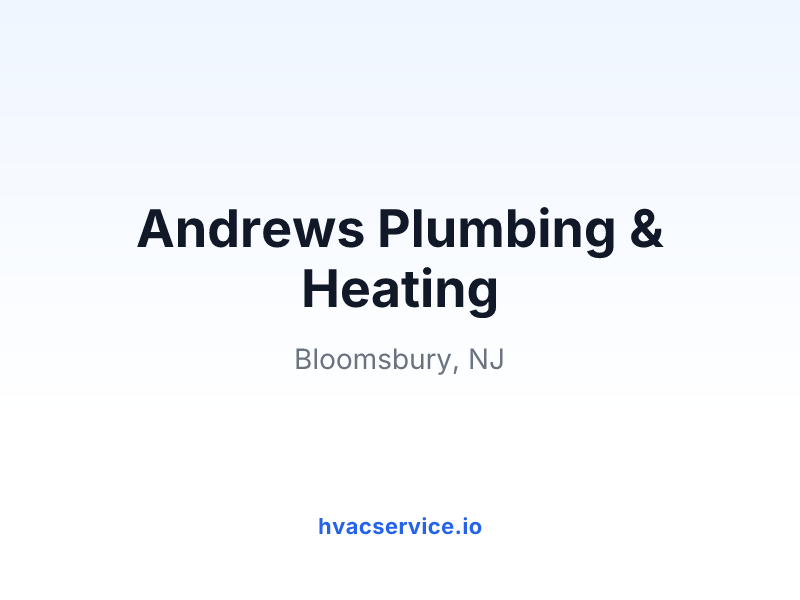 Andrews Plumbing & Heating