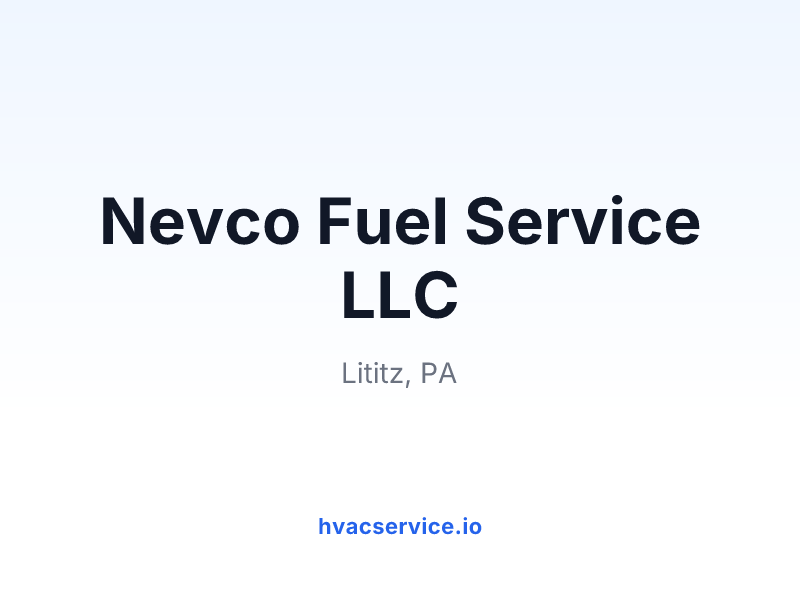 Nevco Fuel Service LLC