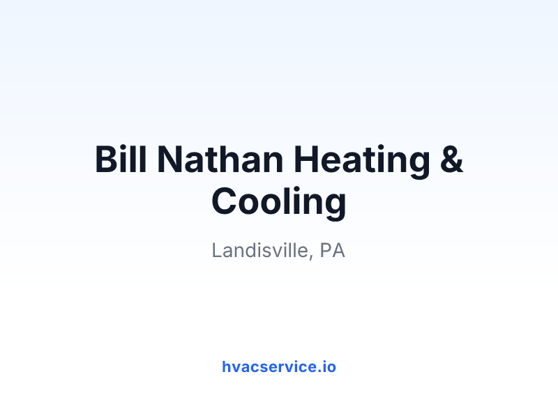 Bill Nathan Heating & Cooling