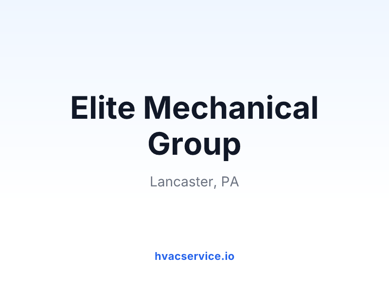 Elite Mechanical Group