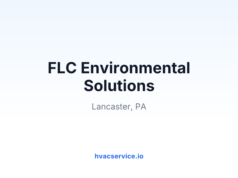 FLC Environmental Solutions