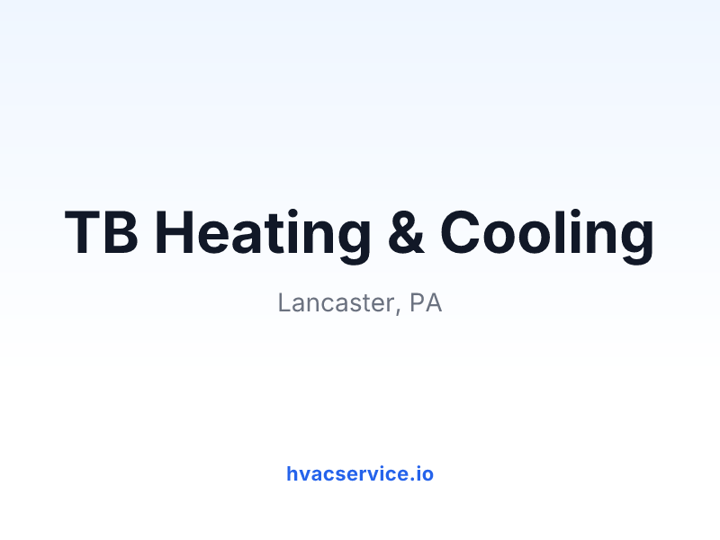 TB Heating & Cooling