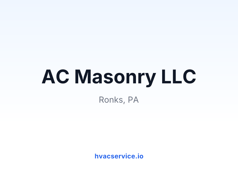 AC Masonry LLC