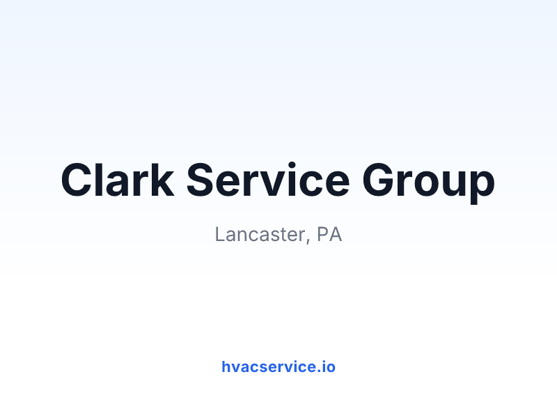 Clark Service Group