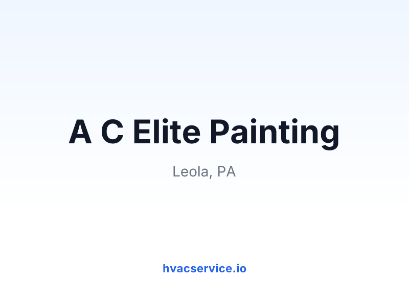 A C Elite Painting