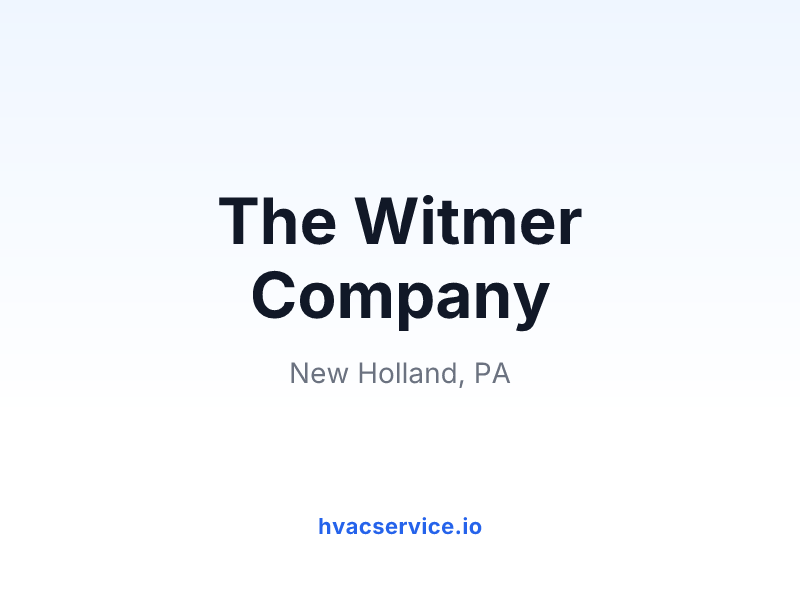The Witmer Company