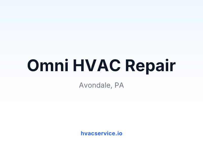Omni HVAC Repair