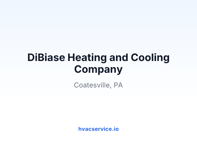 DiBiase Heating and Cooling Company