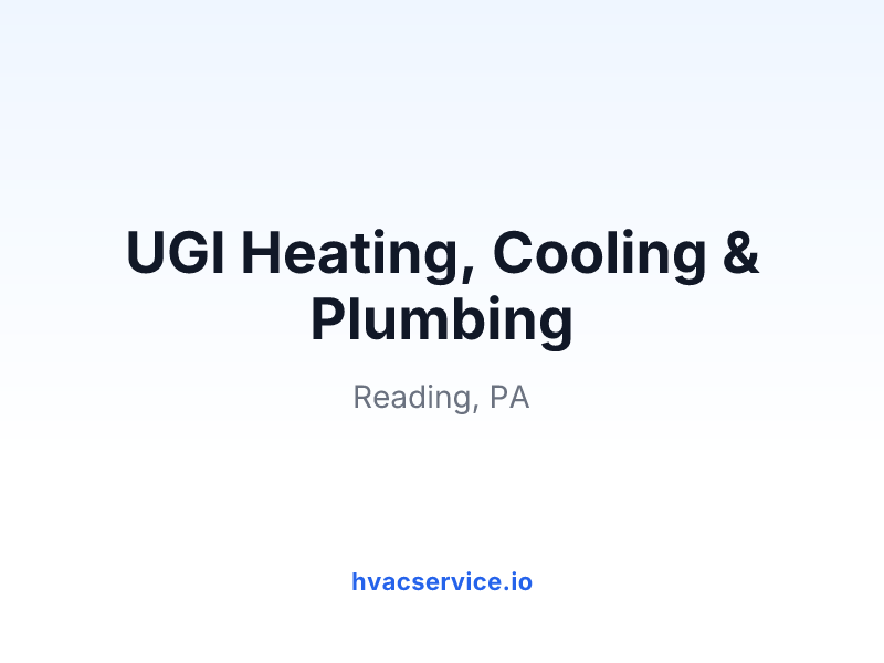 UGI Heating, Cooling & Plumbing