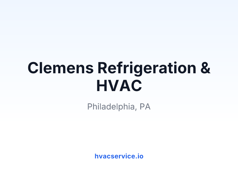Clemens Refrigeration & HVAC