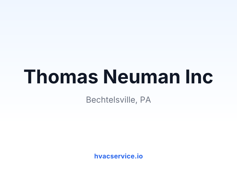 Thomas Neuman Inc