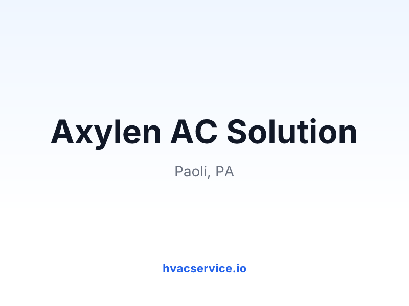 Axylen AC Solution