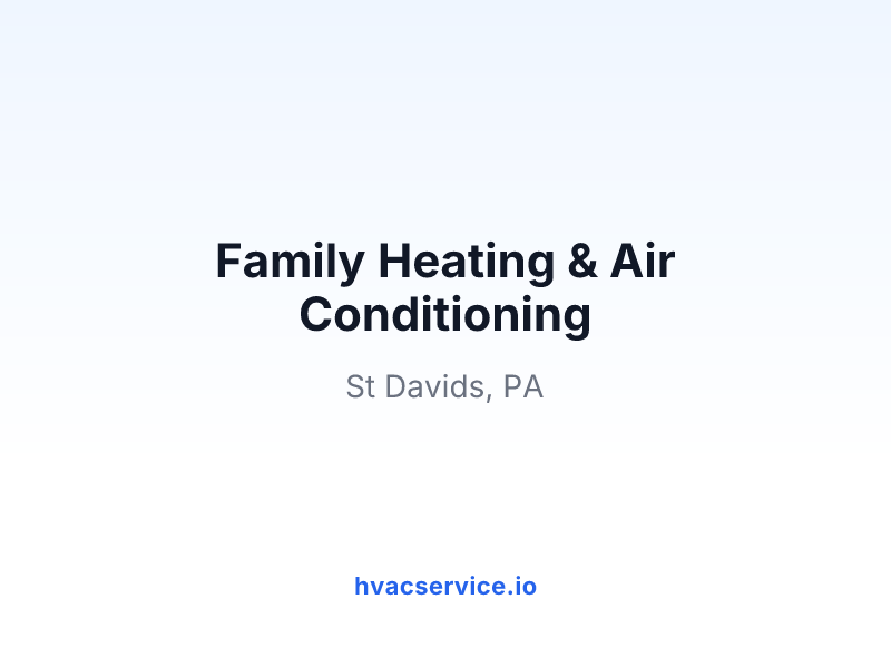 Family Heating & Air Conditioning