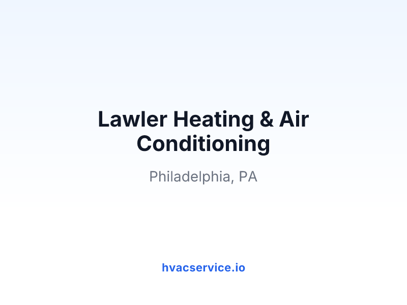 Lawler Heating & Air Conditioning