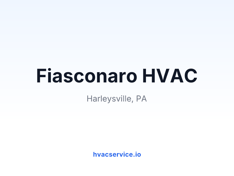 Fiasconaro HVAC