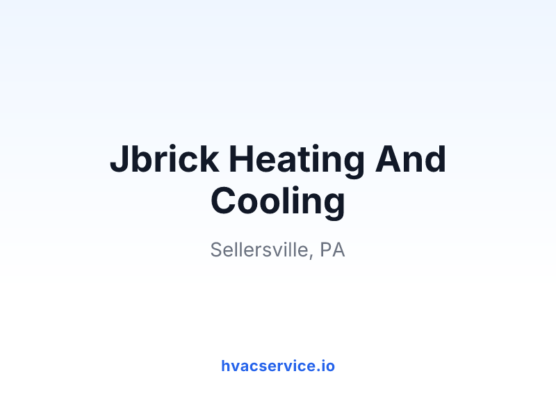 Jbrick Heating And Cooling