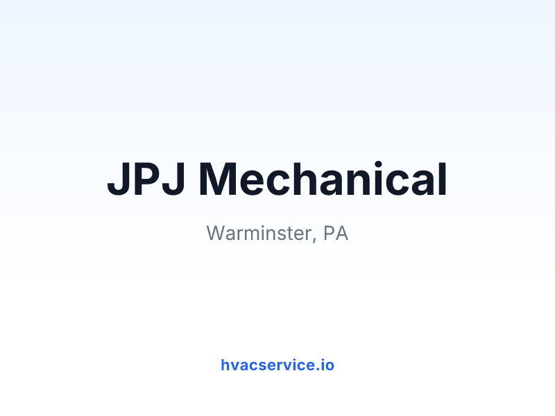 JPJ Mechanical
