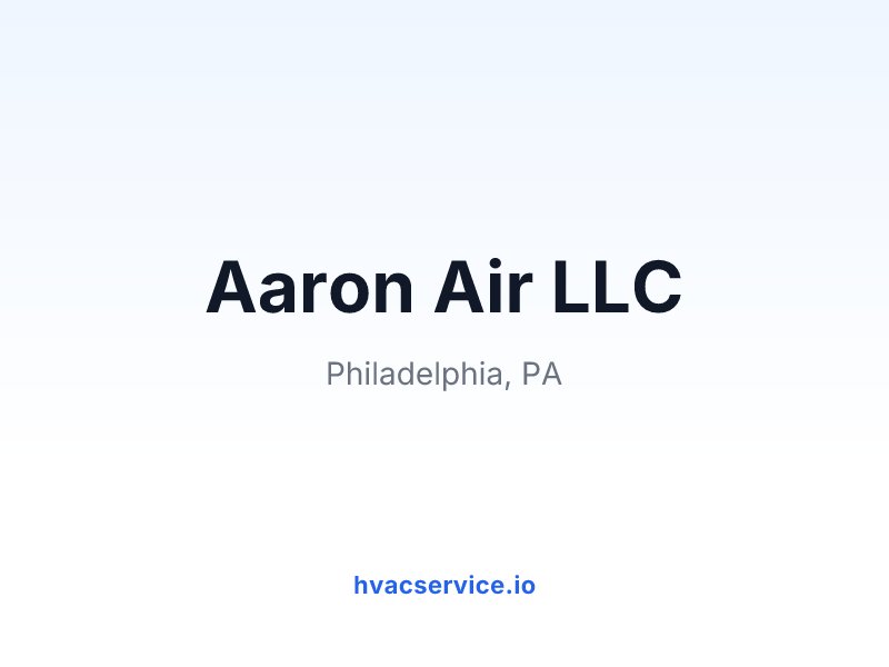 Aaron Air LLC