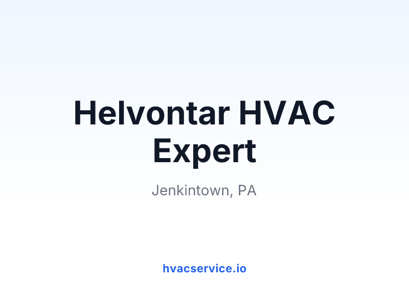 Helvontar HVAC Expert