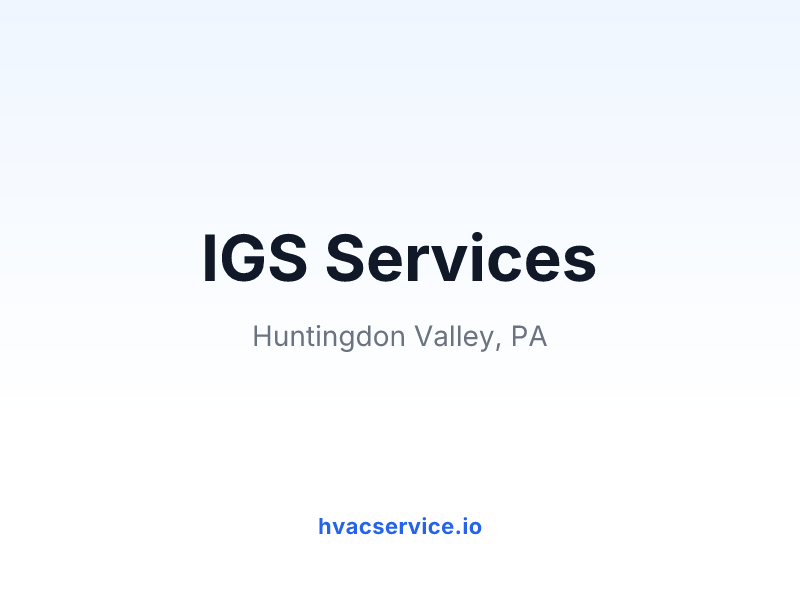 IGS Services