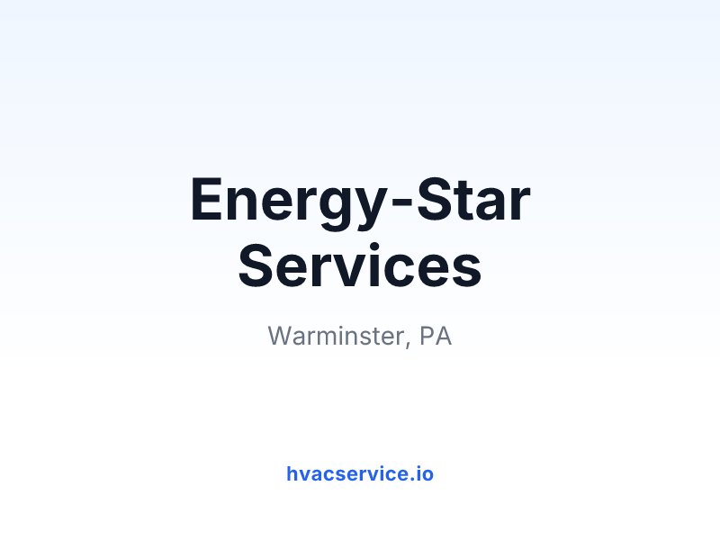 Energy-Star Services
