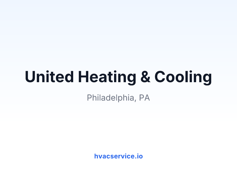 United Heating & Cooling