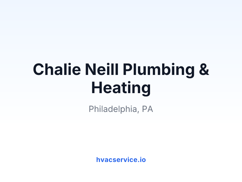 Chalie Neill Plumbing & Heating