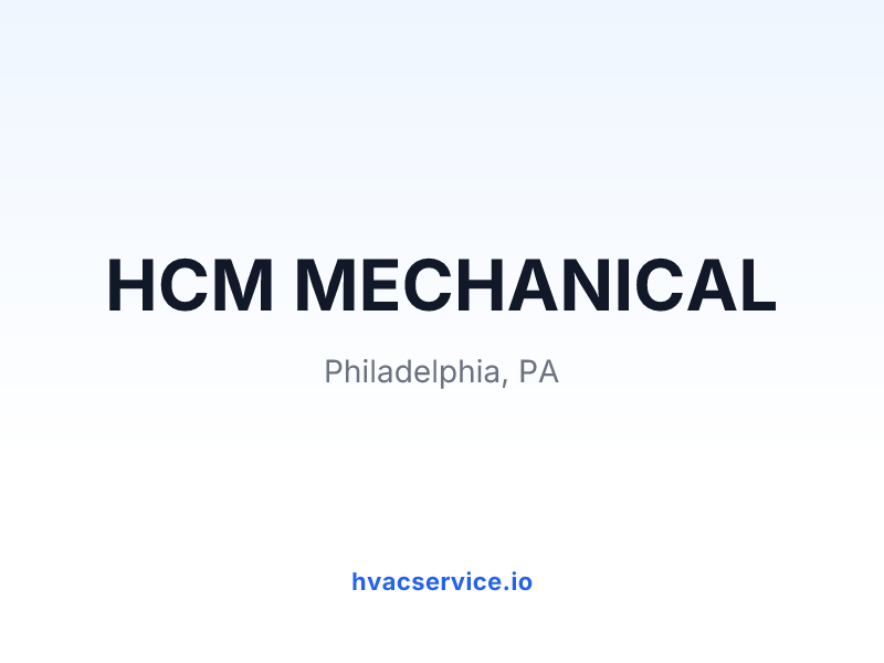 HCM MECHANICAL