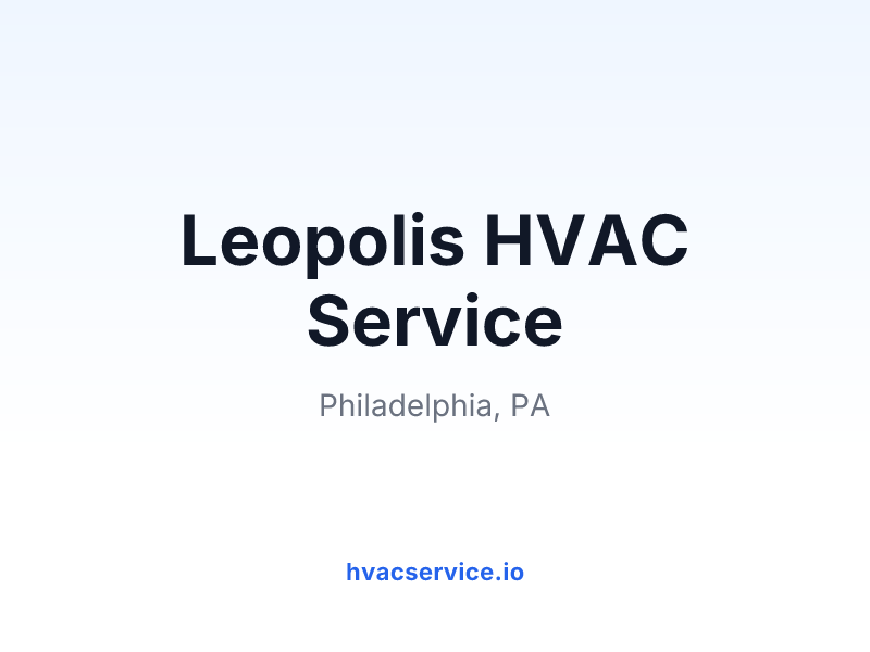 Leopolis HVAC Service