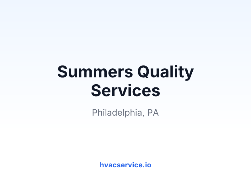 Summers Quality Services