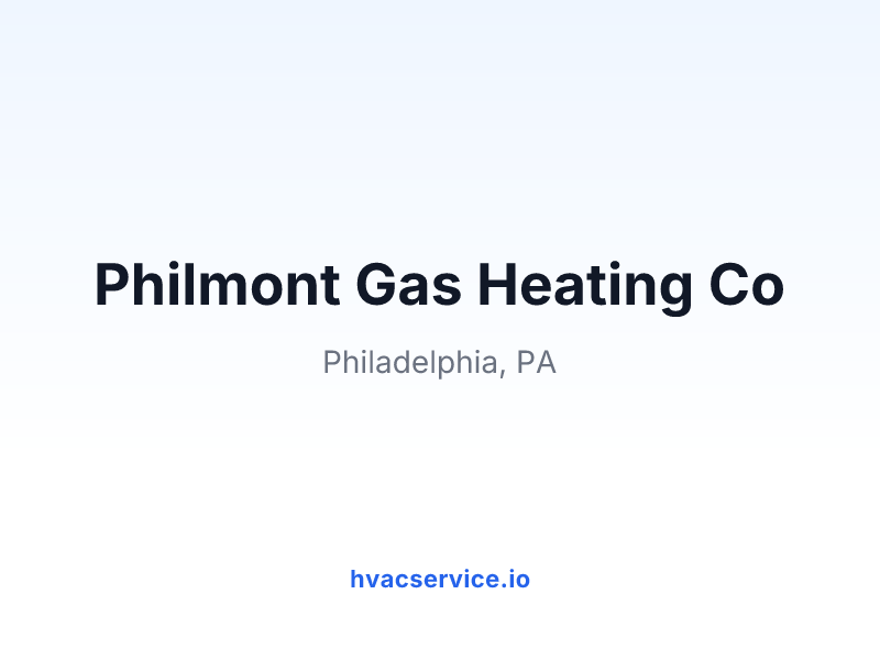 Philmont Gas Heating Co
