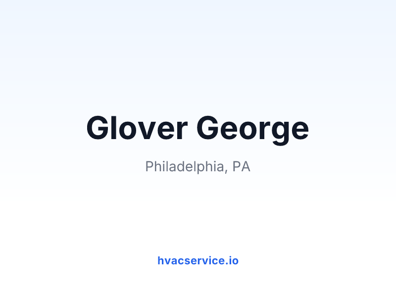 Glover George