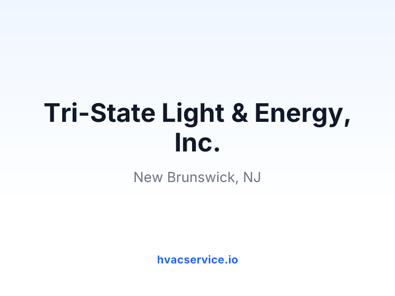 Tri-State Light & Energy, Inc.