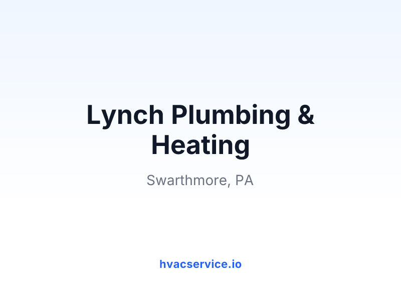 Lynch Plumbing & Heating