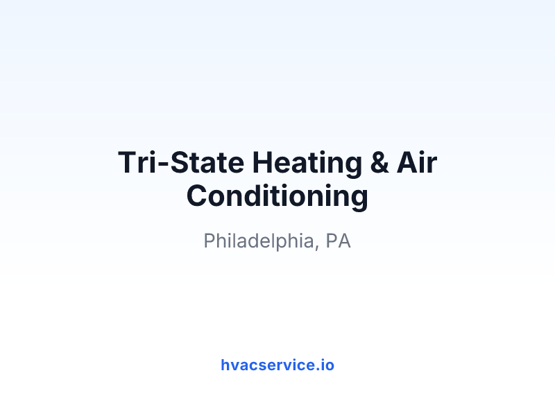 Tri-State Heating & Air Conditioning