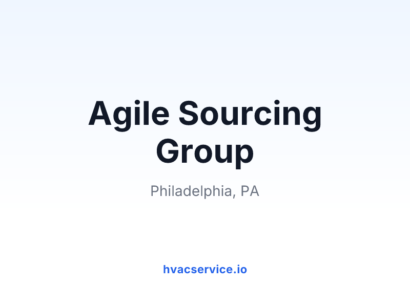 Agile Sourcing Group