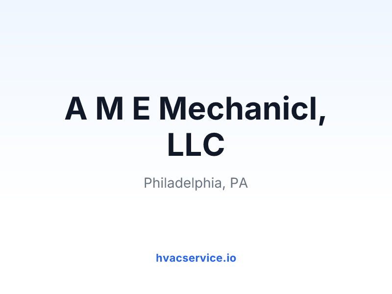 A M E Mechanicl, LLC