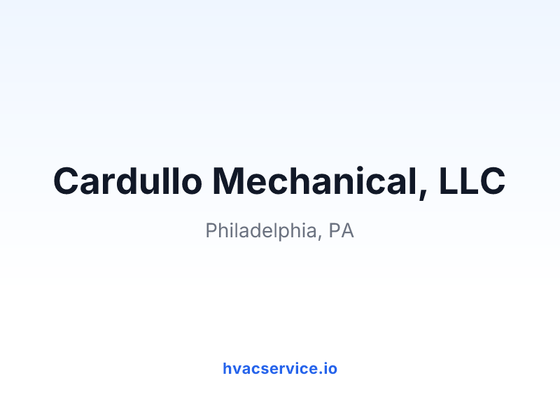 Cardullo Mechanical, LLC