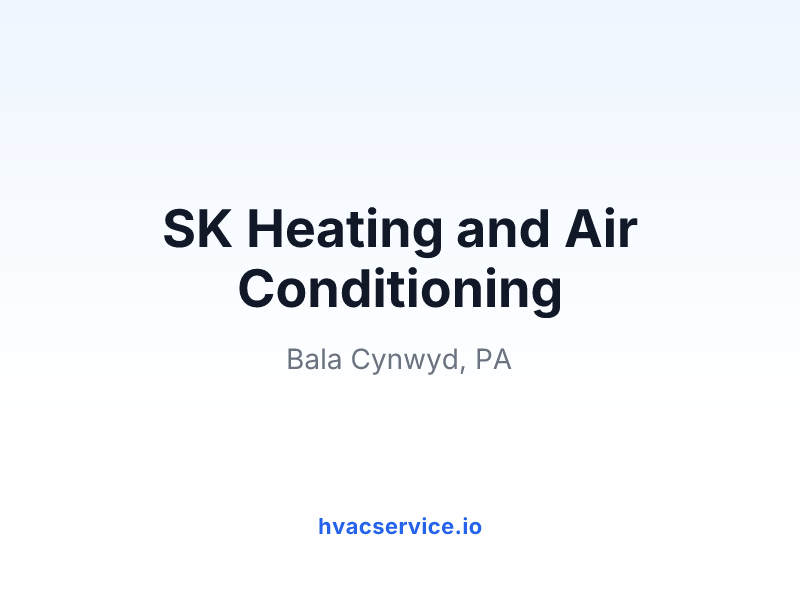 SK Heating and Air Conditioning