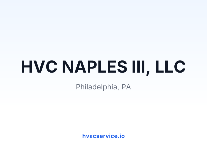 HVC NAPLES III, LLC