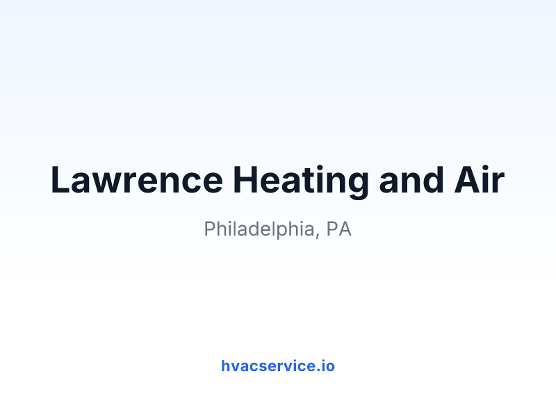 Lawrence Heating and Air