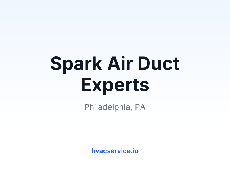 Spark Air Duct Experts