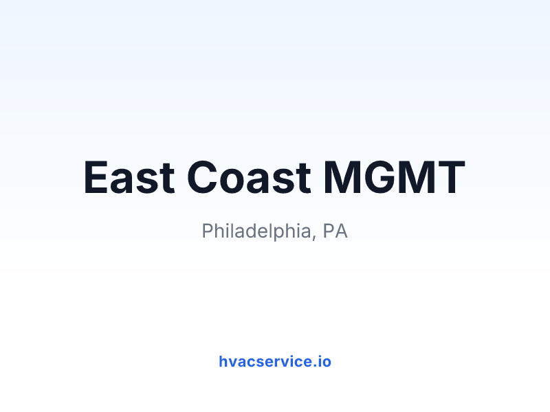 East Coast MGMT