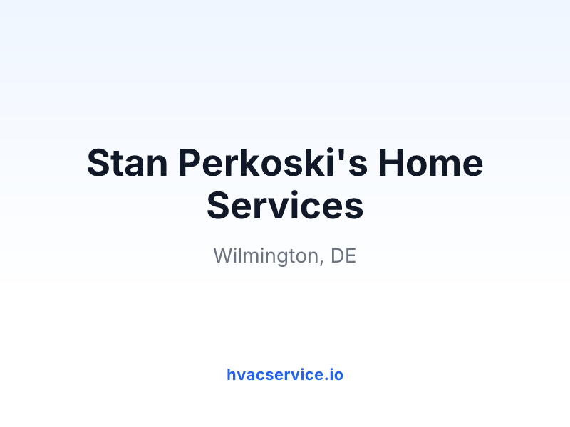 Stan Perkoski's Home Services
