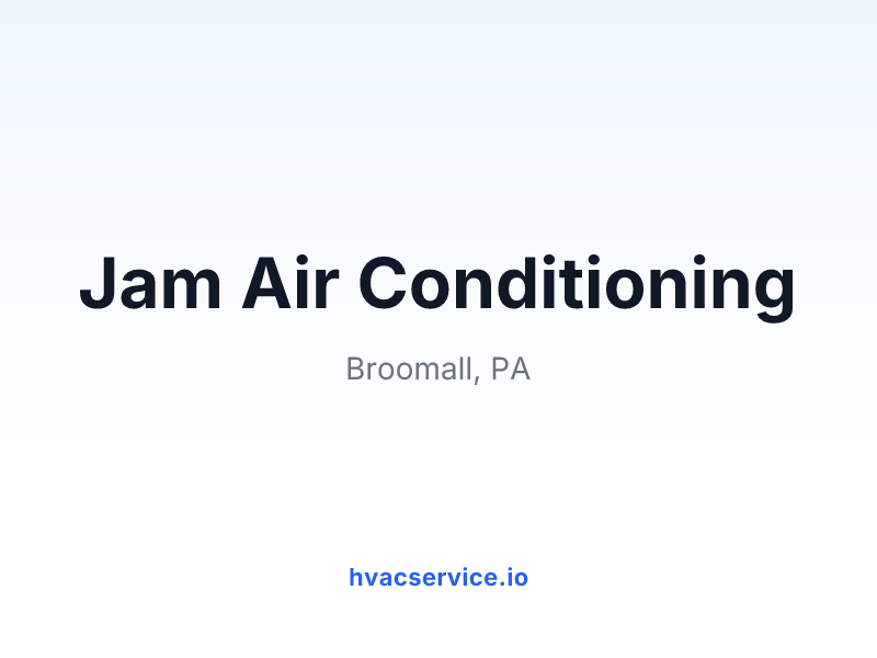 Jam Air Conditioning