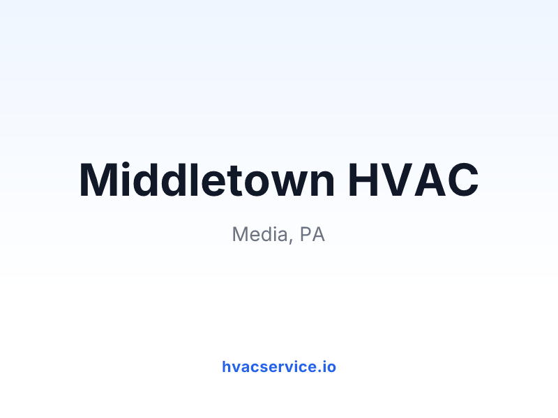 Middletown HVAC