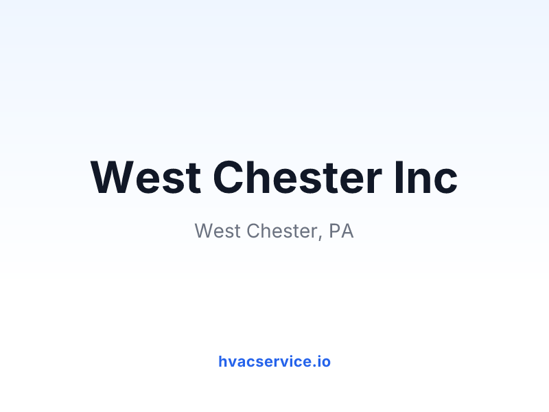 West Chester Inc