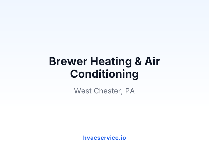 Brewer Heating & Air Conditioning